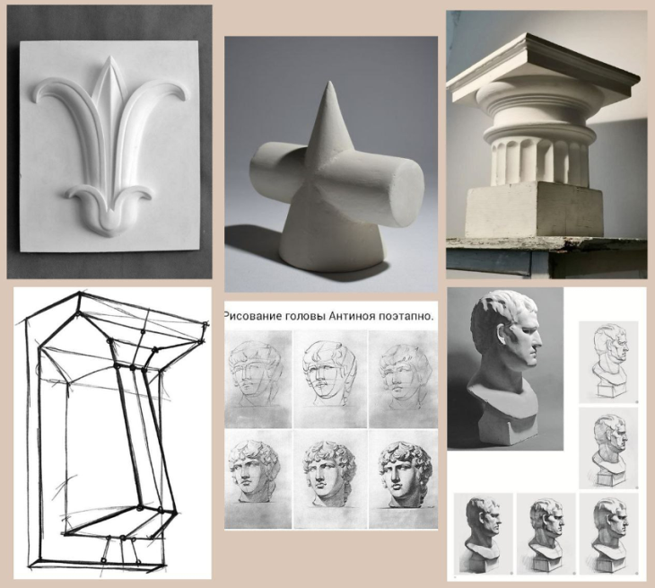 Основы основ 2 курс: от гипса к портрету (Виталий Антипин)